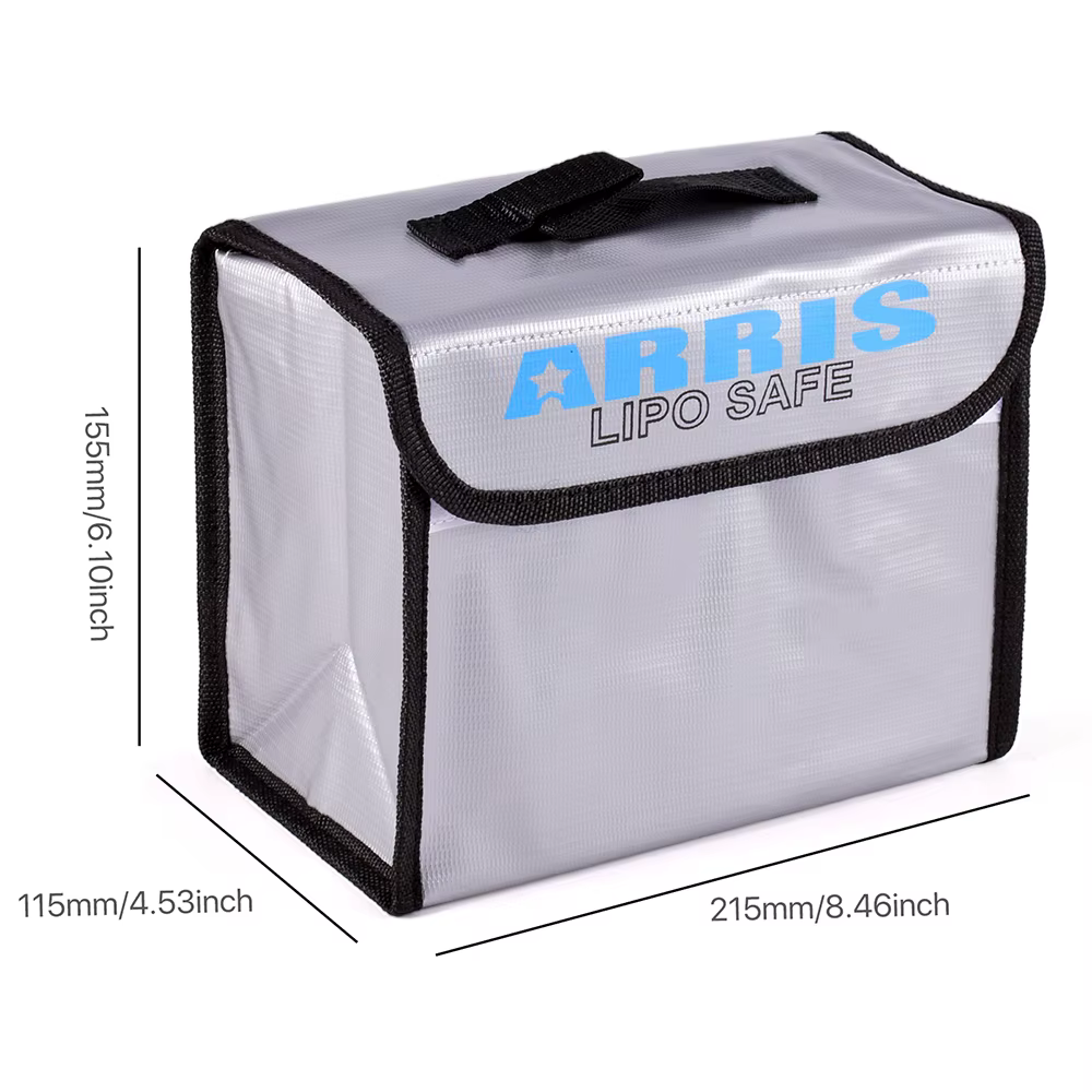 Lipo garde batterie sac de sécurité ignifuge pour RC voiture Drone Batteries voyage stockage charge 