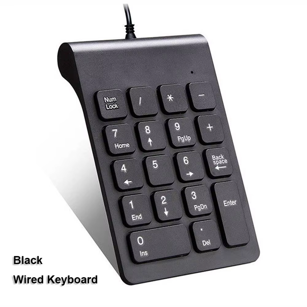 2.4G Portable USB Ultra-mince 18 touches clavier numérique pavé numérique clavier numérique pour ord