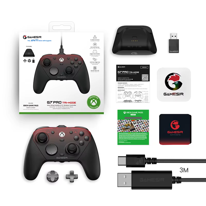 GameSir G7 Pro contrôleur de jeu Xbox manette filaire pour Xbox série X | S, Xbox One X | S, Steam, 
