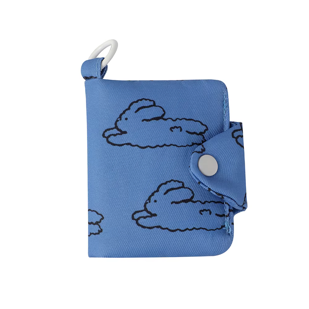 Porte-cartes simple pour femmes et filles, 1 pièce, mode Chic, couleur Beige noir, portefeuille pour