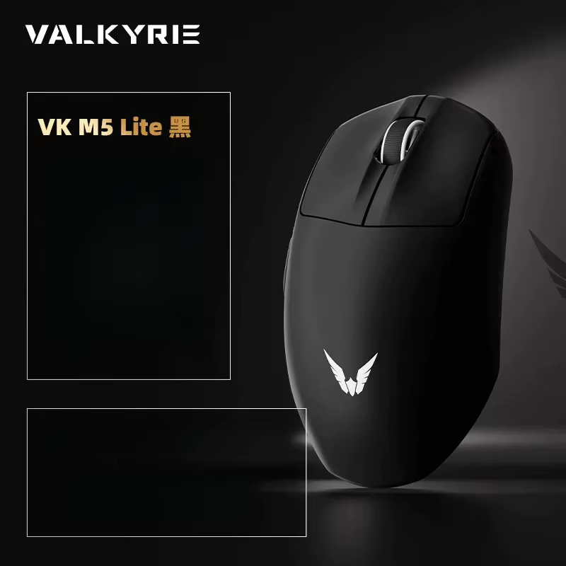 Souris de jeu VALKYRIE VK M5, 3 modes, sans fil, pour e-sport, légère, ergonomique, longue autonomie
