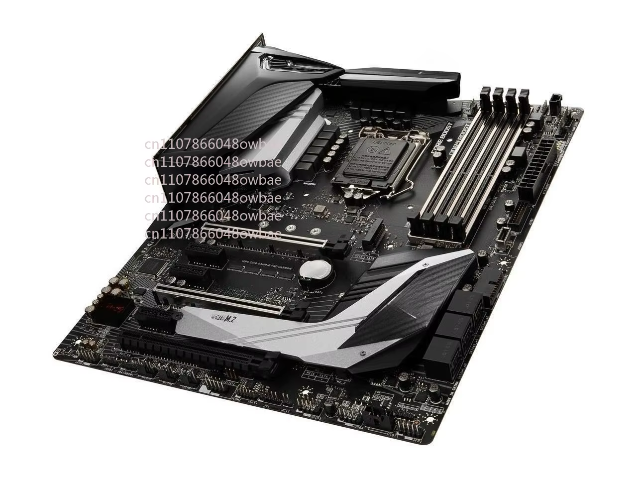 Carte mère de bureau MSI MPG Z390 GAMING PRO CARBON Z390 LGA1151 ATX DDR4, 100% testée, entièrement