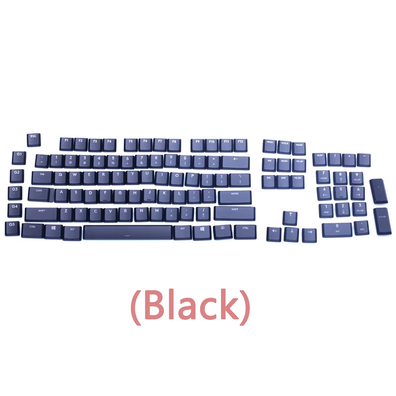 Pour G915 ensemble complet de 109 touches pour remplacer le clavier de jeu mécanique Logitech G915/G