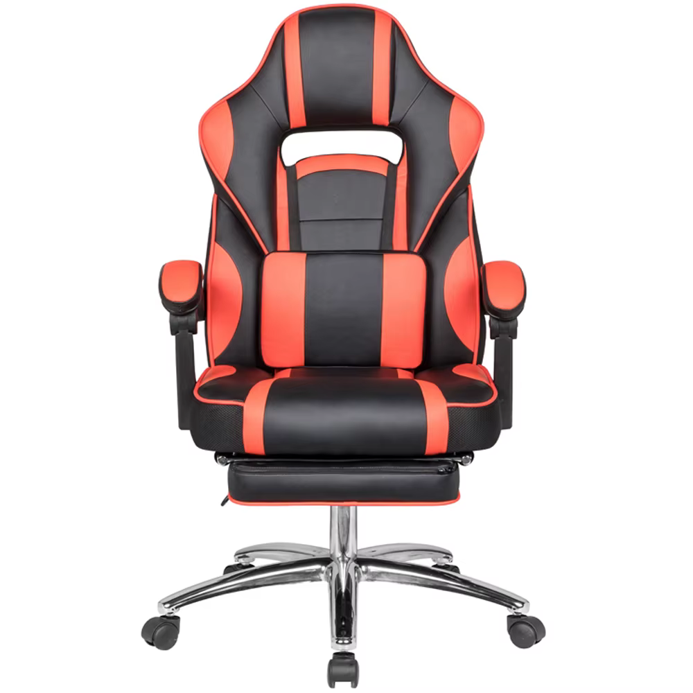 Chaise de jeu pour ordinateur avec repose-pieds, design économique moderne, logo personnalisé en gro