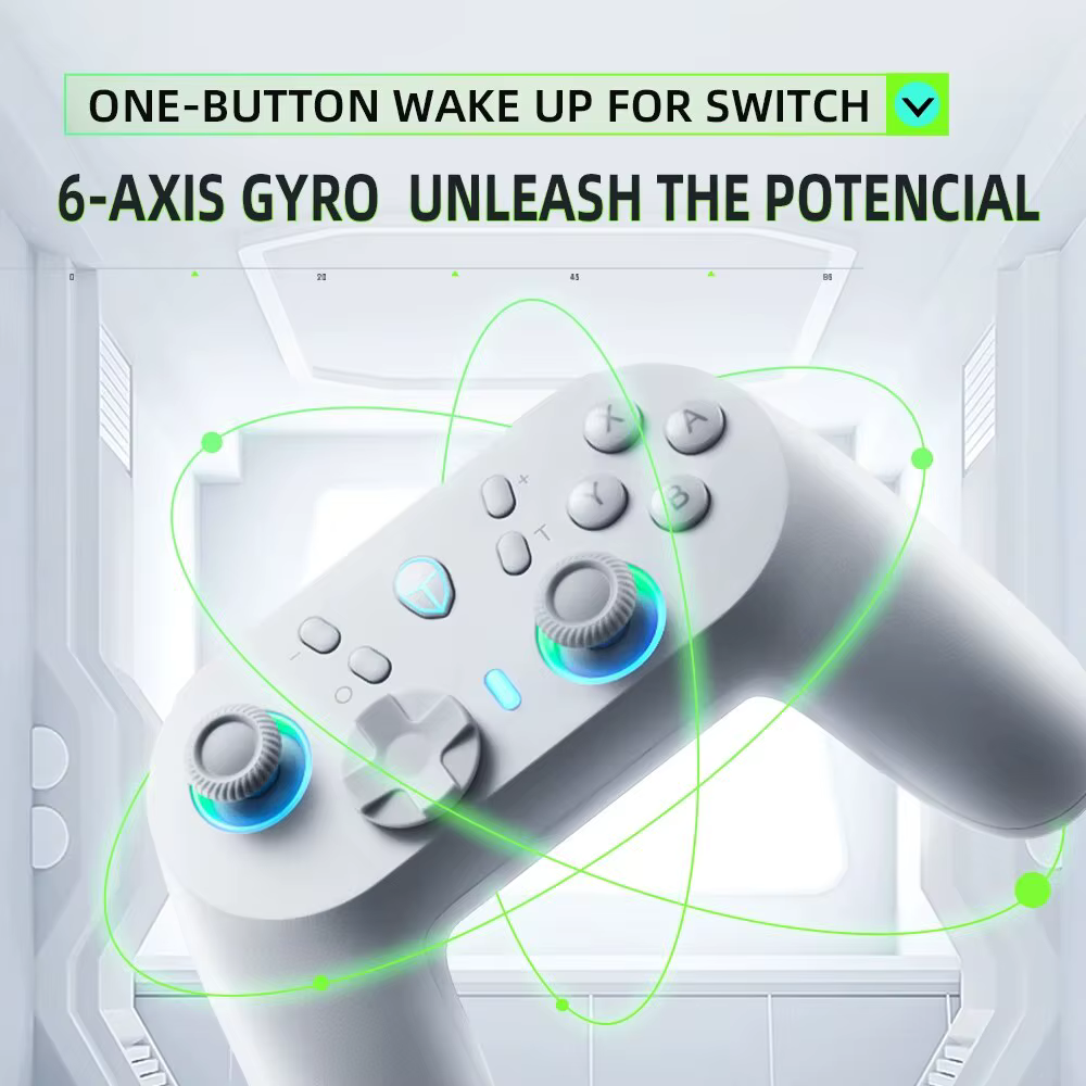 ThundeRobot G45 Pro Trois-mode Sans Fil Gamepad Gaming Controller Hall Effect Intégré NFC pour Commu