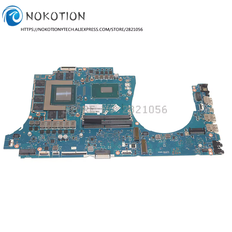 L59777-601 L59777-001 FPC72 LA-H492P pour carte mère d'ordinateur portable HP OMEN 17-CB0040NR 17-CB