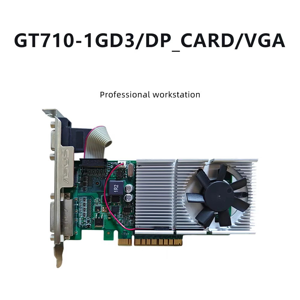 Carte graphique GT720 2 Go DDR3 DP, carte vidéo NVIDIA GT 720 2G D3 à profil bas pour PC de bureau H