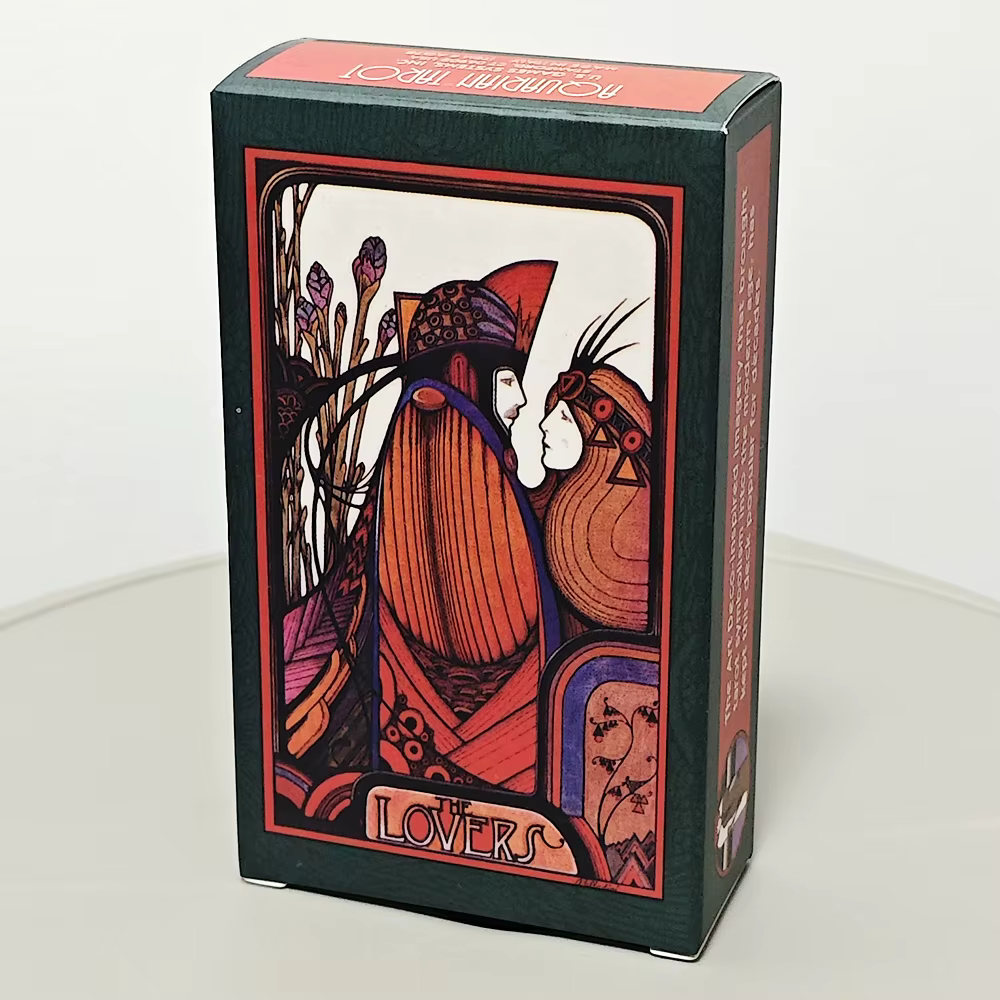 Jeu de tarot aquaire 78 cartes de tarot classiques imprimées sur papier cartonné Double gaufrage 350