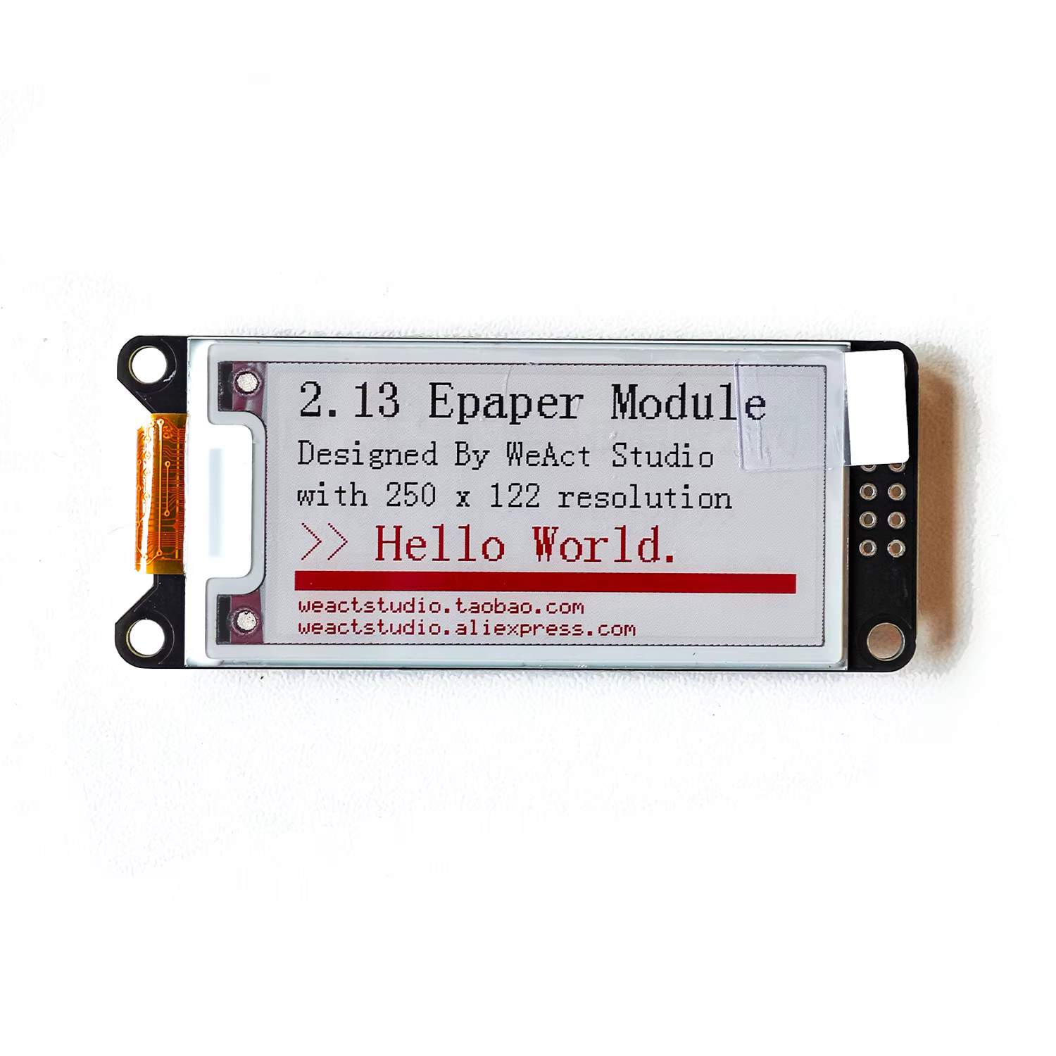 WeAct 2.9 ''2.13" 2.9 2.13 pouces Module Epaper E-paper E-Ink EInk écran d'affichage SPI noir-blanc 