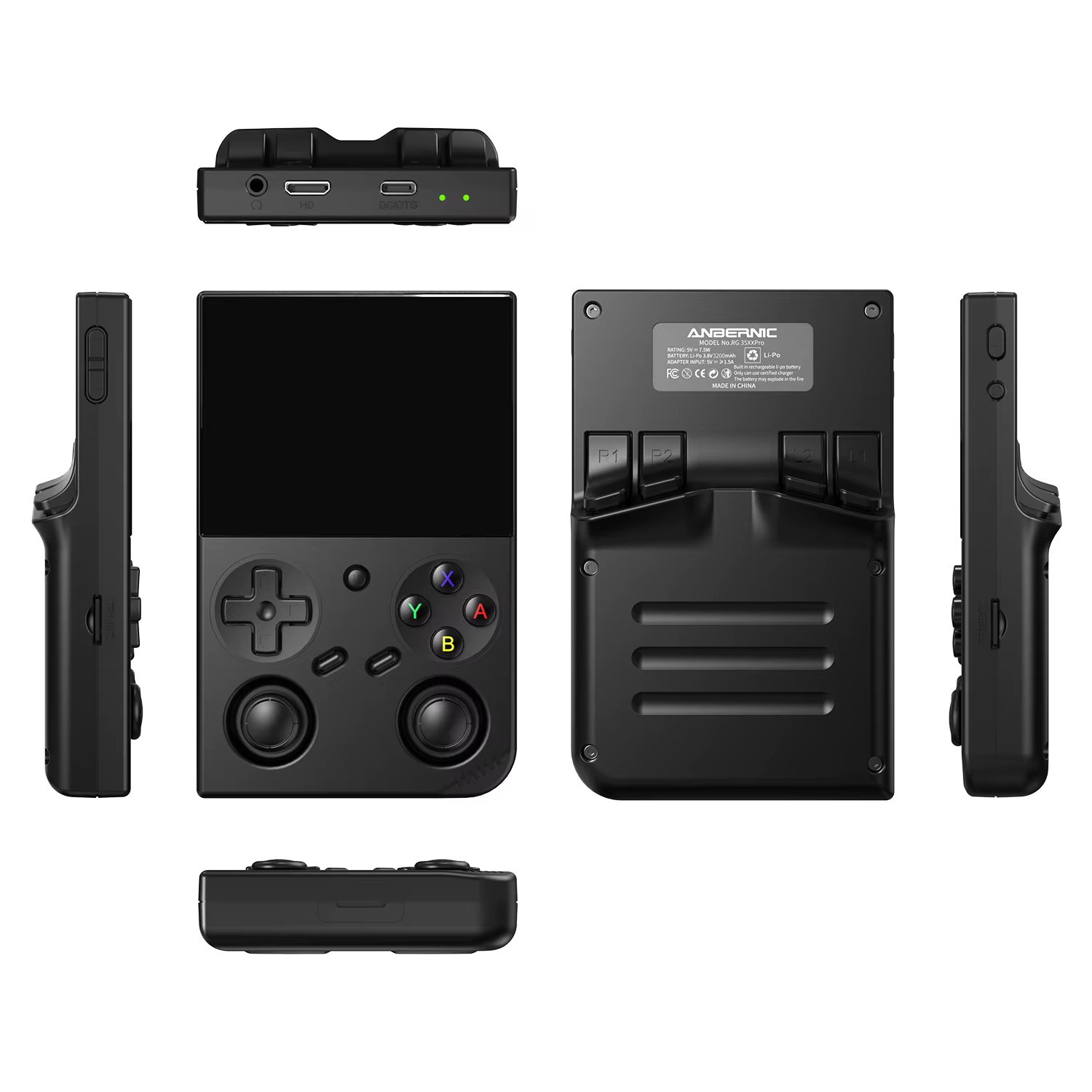 Anbernic – Console de jeu portable rétro RG35XX Pro, écran IPS de 3.5 pouces, 64 go, lecteur sonoris