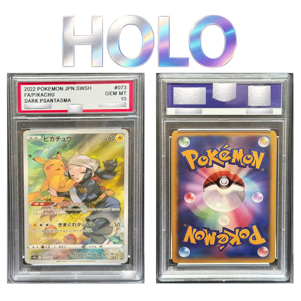 Carte de collection holographique personnalisée DIY PTCG 2022, carte CHARIZARD-HOLO avec texture bri