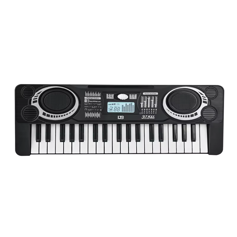 Clavier numérique Portable à 37 touches, affichage LED, Piano électronique numérique, Instrument de 