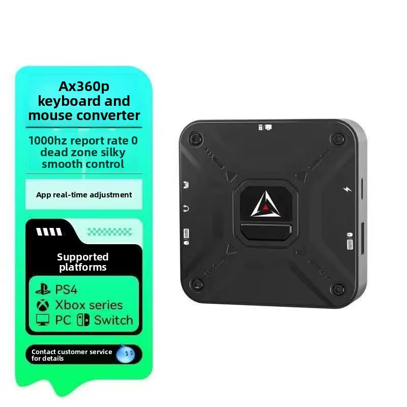 Convertisseur clavier-souris AX360P pour Xbox Series X/S, Plug and Play, adaptateur Esports sans lat