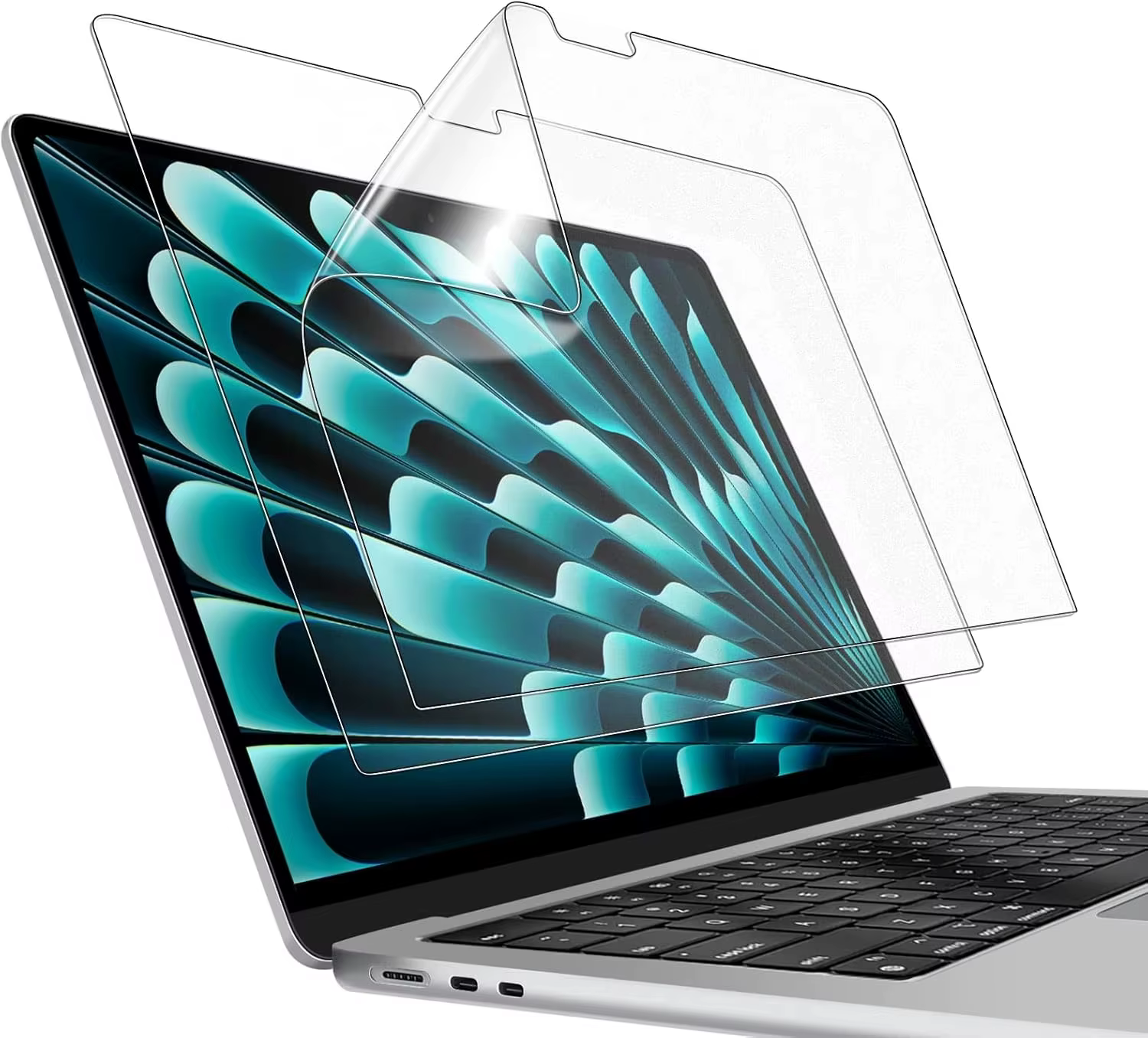 Protecteur d'écran Anti-lumière bleue, 2 pièces, pour Macbook Air 13 Pro 14 16 M1 M2 M3 M4 2021 2023