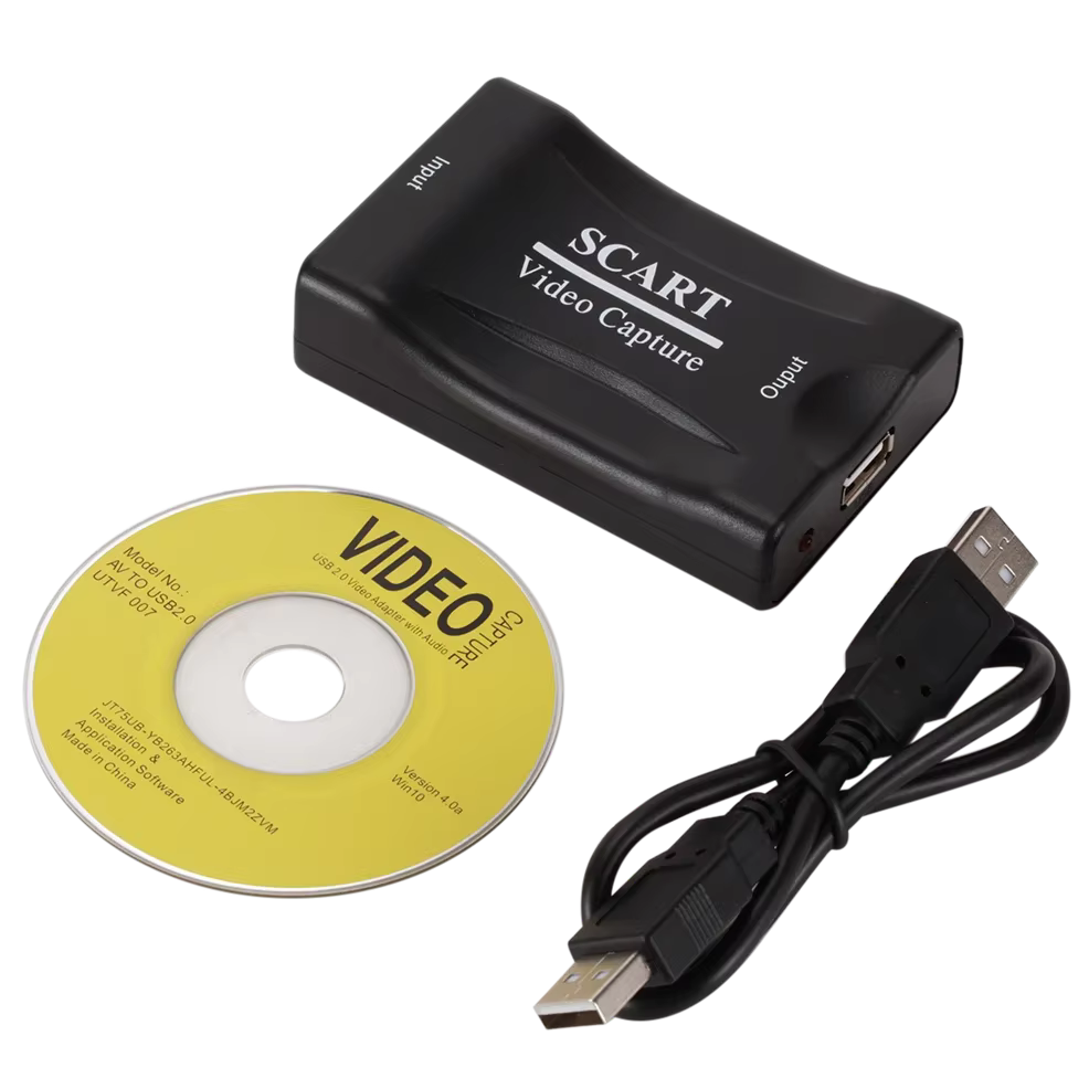 LccKaa 1080P USB 2.0 carte d'acquisition vidéo péritel boîte d'enregistrement de jeu enregistrement 