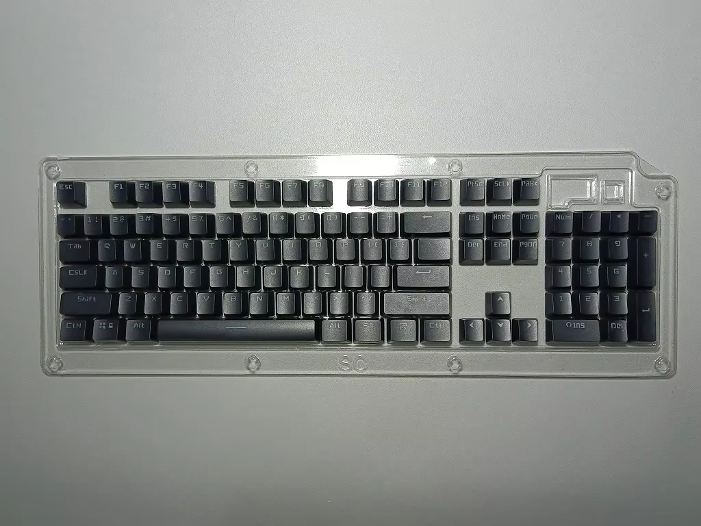 Capuchons de touches transparents Corsair PBT pour K70 K65 K68 K63 K95 K100