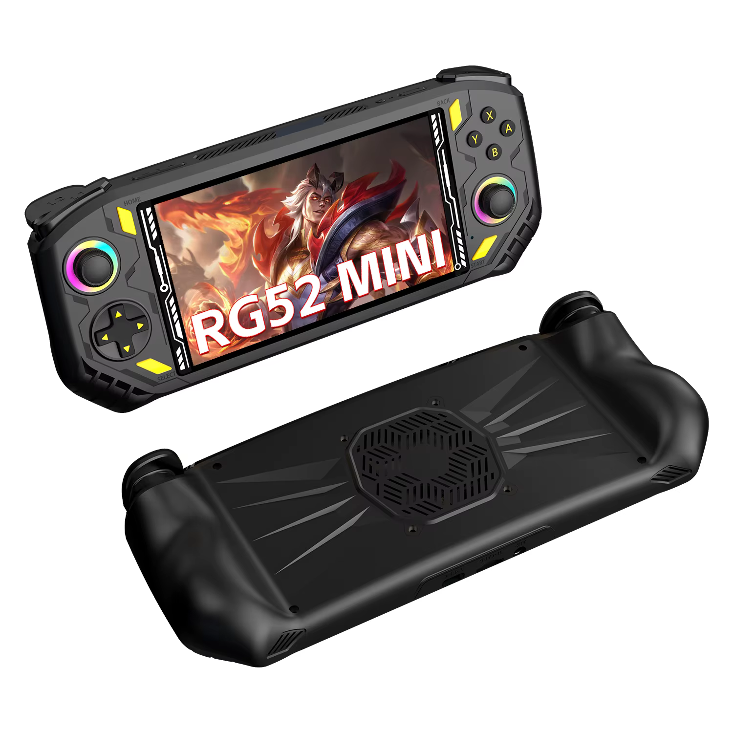 RG52 MINI Console de jeu portable rétro avec WIFI Bluetooth 5.5 pouces écran IPS Console de jeu vidé