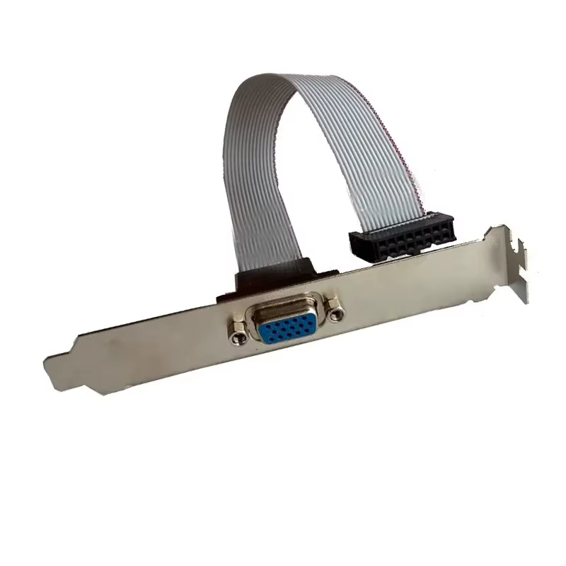 Carte mère carte graphique intégrée Interface VGA 2.54mm 16 broches femelle à 15 broches support câb
