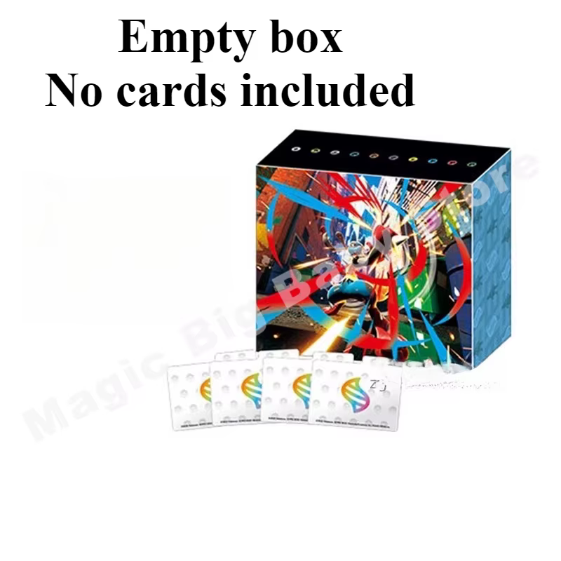Original véritable Pokemon Trading PTCG cartes japonais M1L M1S réapprovisionner sac MEGA boîte-cade