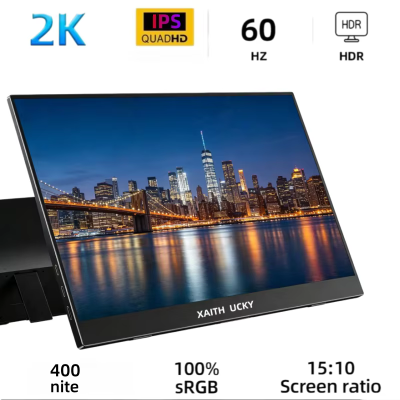 Ce moniteur portable 2K de 14 pouces offre une résolution de 2560*1600, une fréquence de rafraîchiss