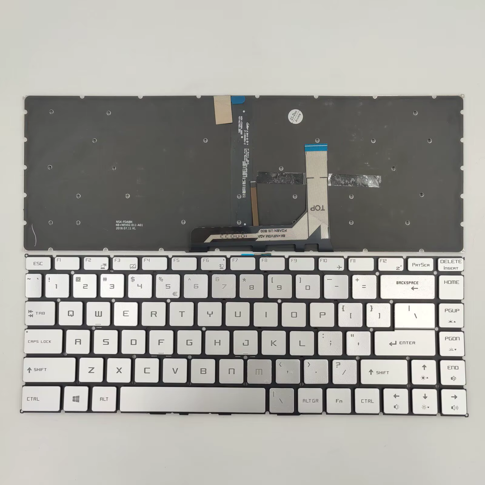 Clavier pour ordinateur portable MSI GS65 8SG 8SF Stealth Thin 8RE 8RF US