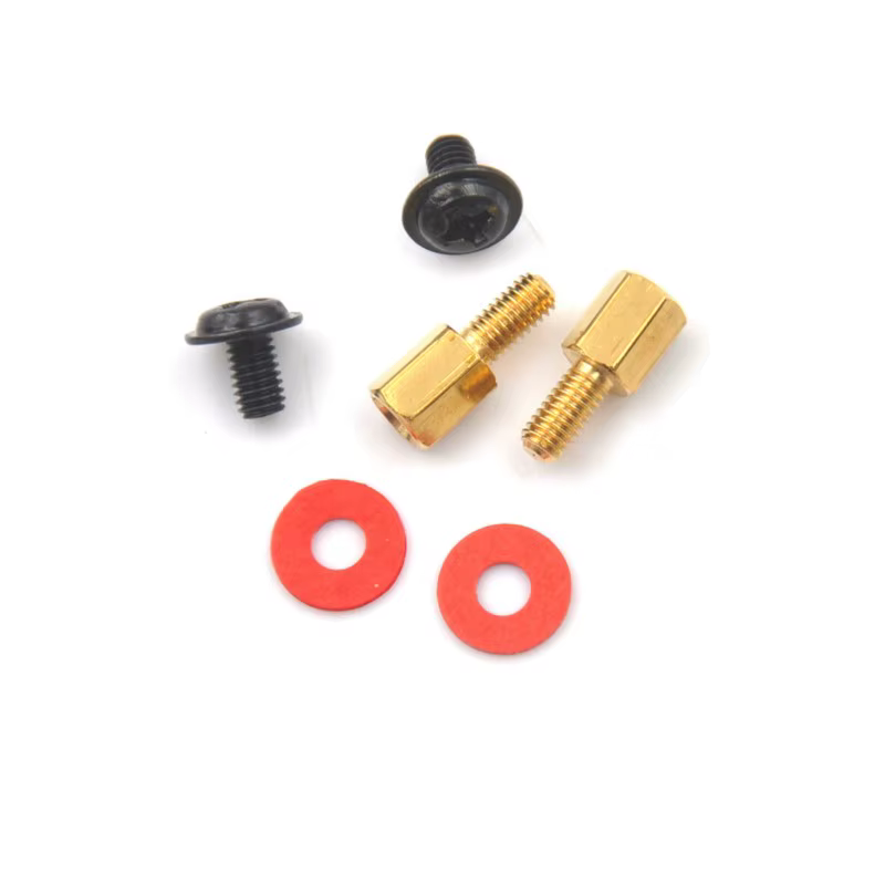 Ensemble de 36 vis de montage pour carte mère, pilier en cuivre + vis M3 + joint isolant