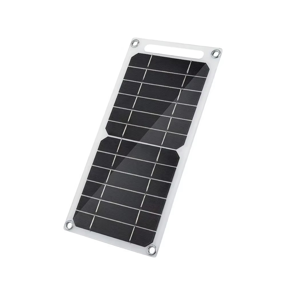 Panneau solaire portable avec USB pour la randonnée en plein air, le camping, la recharge de télépho