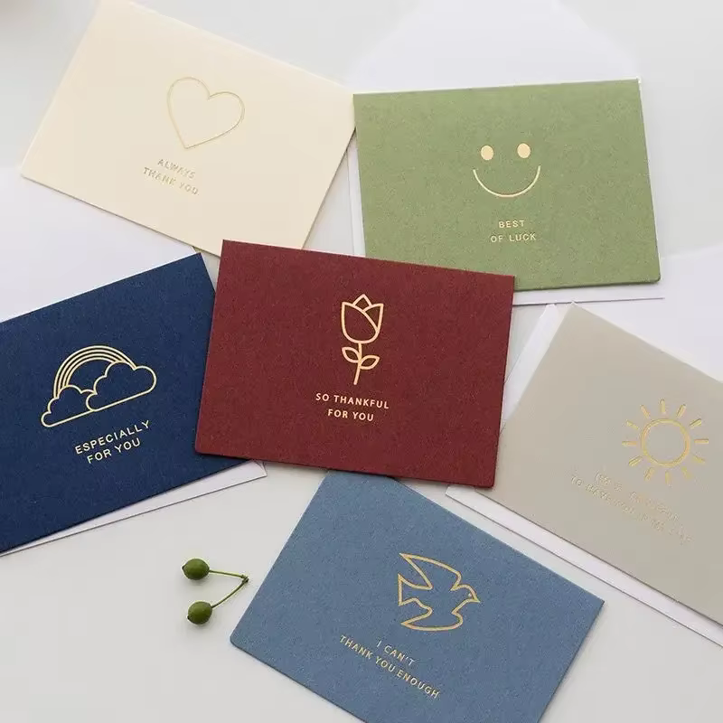 Carte de vministériels x festive avec enveloppes et autocollants, cartes d'invitation pour fête d'an