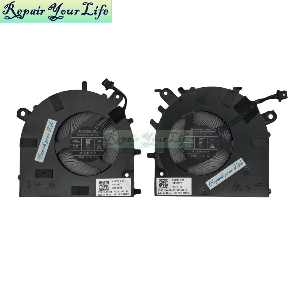 Ventilateur de refroidissement CPU GPU pour ordinateur portable Lenovo Yoga Slim 7 Pro-14ITL5 82FX