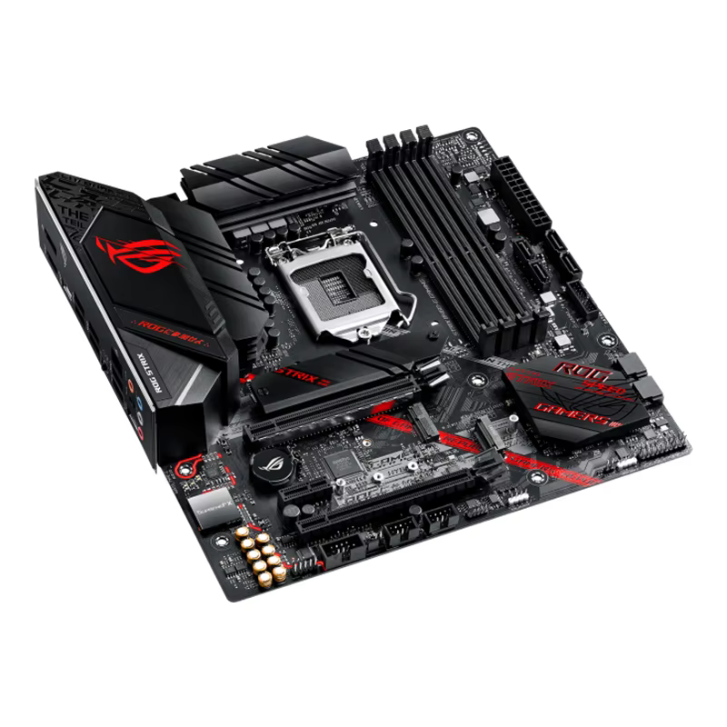 La carte mère ASUS ROG STRIX B460-G GAMING Socket 1200 prend en charge les processeurs CPU Isabel Core