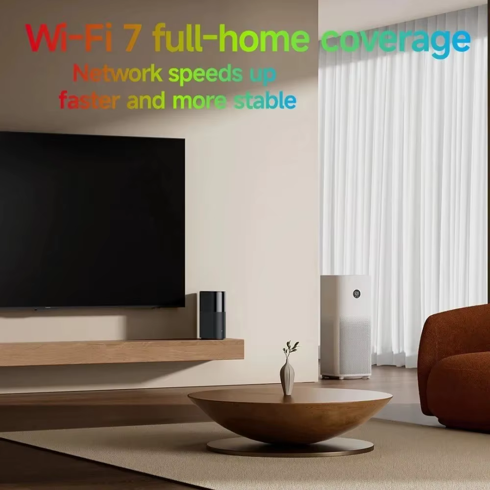 Routeur XIAOMI BE3600 Pro WiFi 7 Haute Vitesse 3570 Mbps Qualcomm Quad Core Accélérateur de Jeu Système Mesh Couverture Complète de la Maison 2.5G