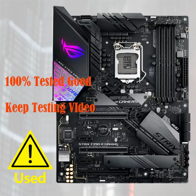 ASUS ROG Strix Z390-E Gaming LGA 1151 (série 300) Intel Z390 SATA 6 Gbumental ATX