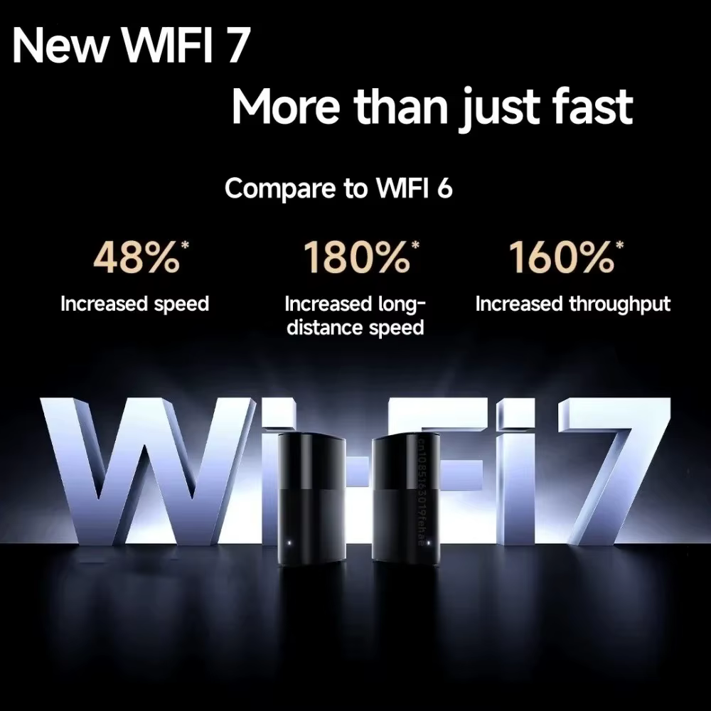 Routeur XIAOMI BE3600 Pro WiFi 7 Haute Vitesse 3570 Mbps Qualcomm Quad Core Accélérateur de Jeu Système Mesh Couverture Complète de la Maison 2.5G