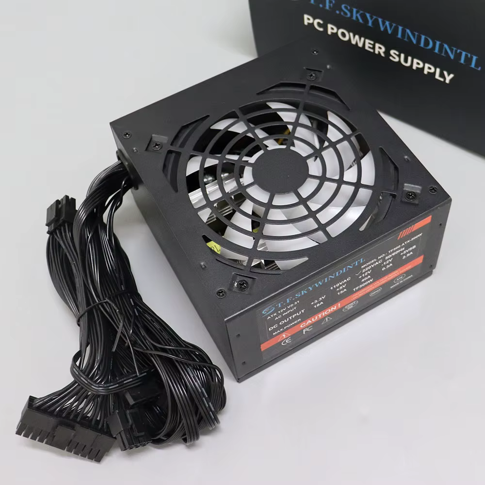 Fonte 500w PSU12V PC Sources d'alimentation pour bureau