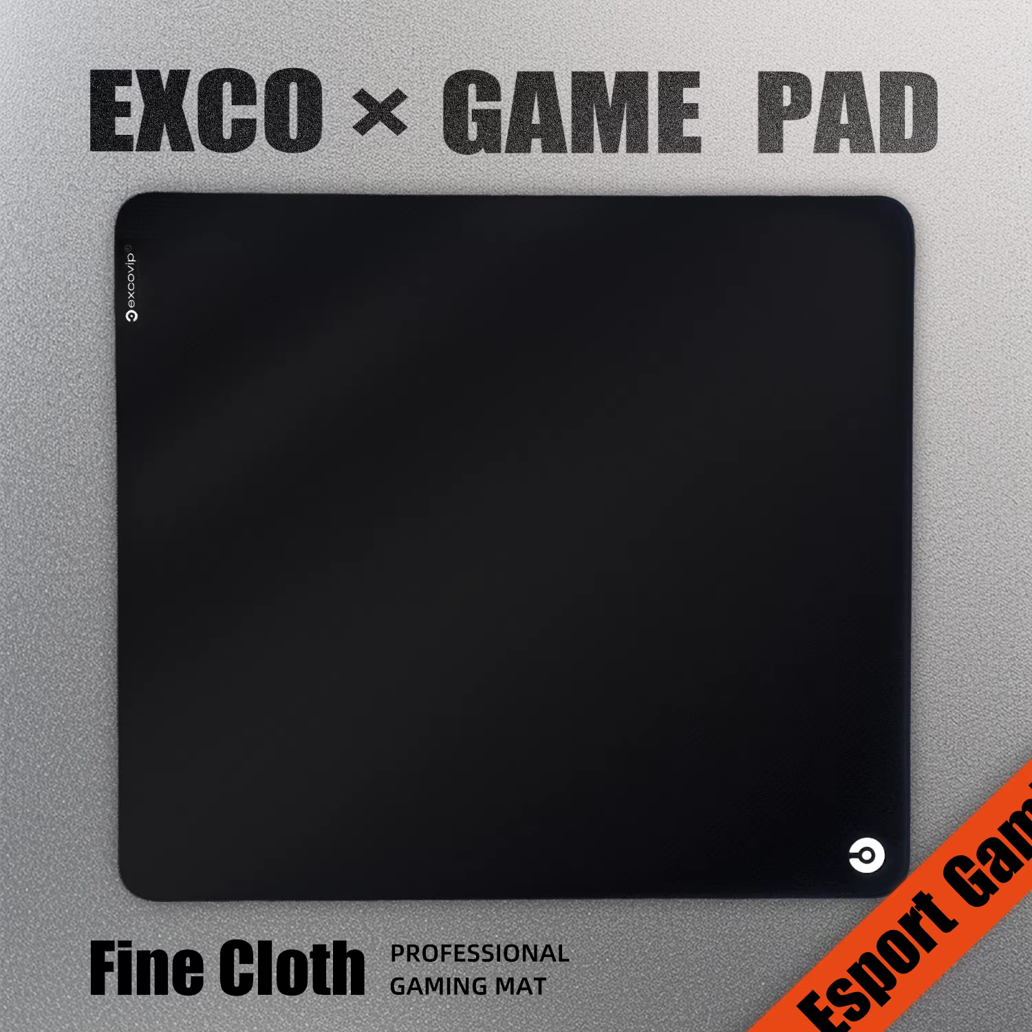 EXCO Esports – grand tapis de souris de jeu ultral x-soft Poron