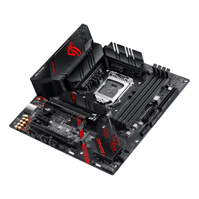 La carte mère ASUS ROG STRIX B460-G GAMING Socket 1200 prend en charge les processeurs CPU Isabel Core