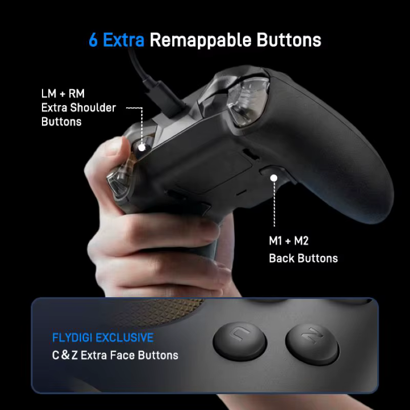 Manette de jeu filaire FLYDIGI VADER 5S pour XBOX et PC