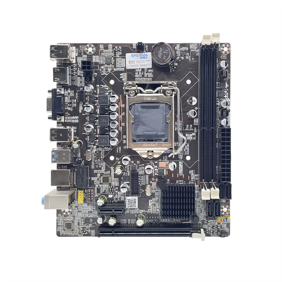 ENVINDA B75 carte mère LGA 1155 double canal DDR3 mémoire SATA III USB 3.0 pour Intel Core i7 i5 i3 Xeon CPU B75