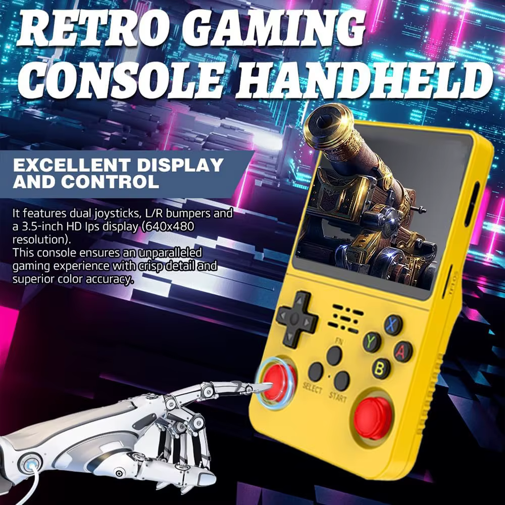 Console de jeu vidéo rétro R36S