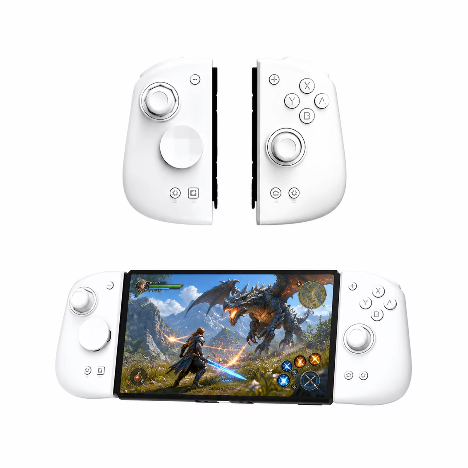Mobapad M6s/M6 HD pour Nintendo Switch/Switch OLED réglable Joystick effet Hall contrôleur JoyPad panneaux couverture