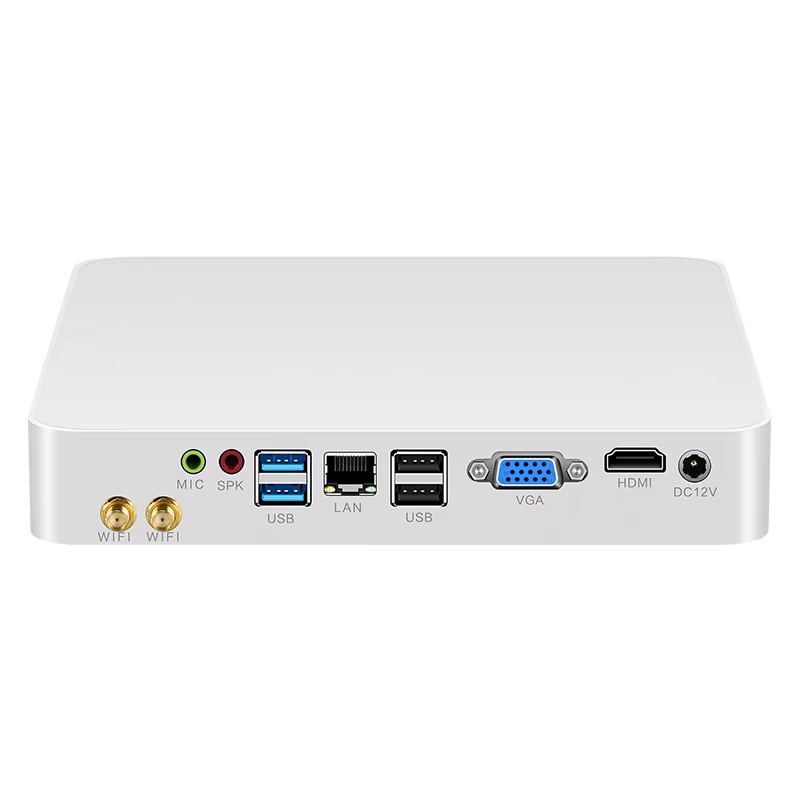 Mini PC XCY Intel N100 I7 4500U I5 4200U Ordinateur de bureau Win11/Win10/Linux Affichage HDMI VGA WiFi Gigabit Ethernet 6x ports USB