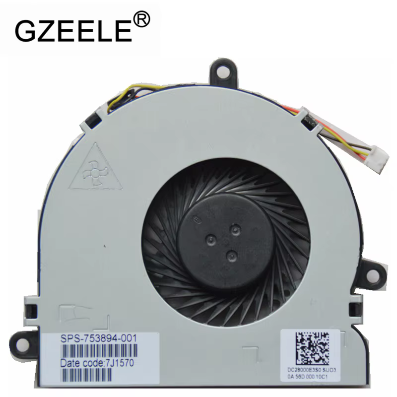 Nouveau ventilateur pour ordinateur portable Dell Inspiron 15 15R 17 17R 3521 3721 5521 5535 5721 pour HP TPN-C116 C117 TPN-C113 15-r 250 G3 246 G3