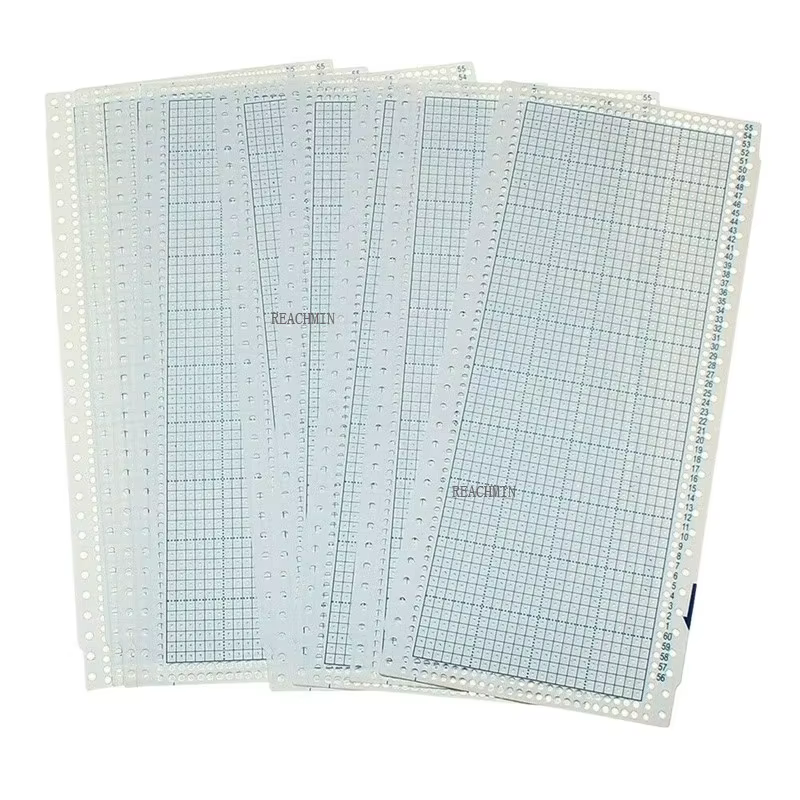 Brother – carte poinçon 24 points, 50 feuilles, pièces de Machine à tricoter KH860 KH260, accessoires d'artisanat manuel de bricolage de pull