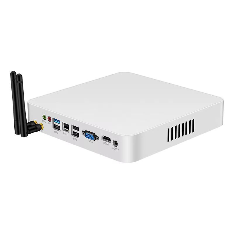 Mini PC XCY Intel N100 I7 4500U I5 4200U Ordinateur de bureau Win11/Win10/Linux Affichage HDMI VGA WiFi Gigabit Ethernet 6x ports USB