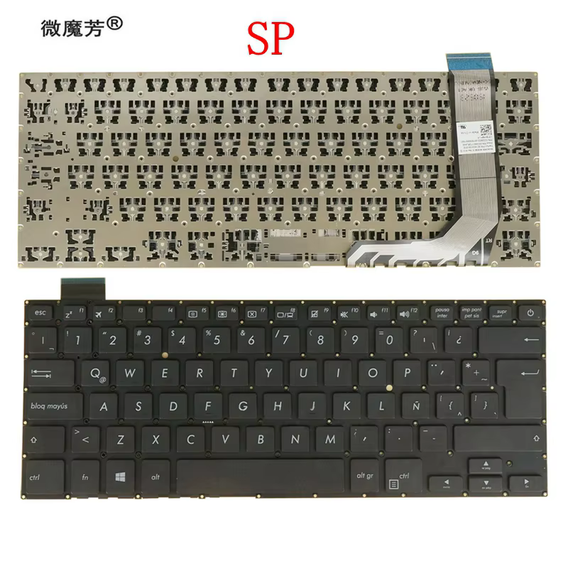 SP/RU/US nouveau clavier d'ordinateur portable pour ASUS X407 X407M X407UA Y4000 Y4000UB A407 A407U X407UBR X407UB X407MA