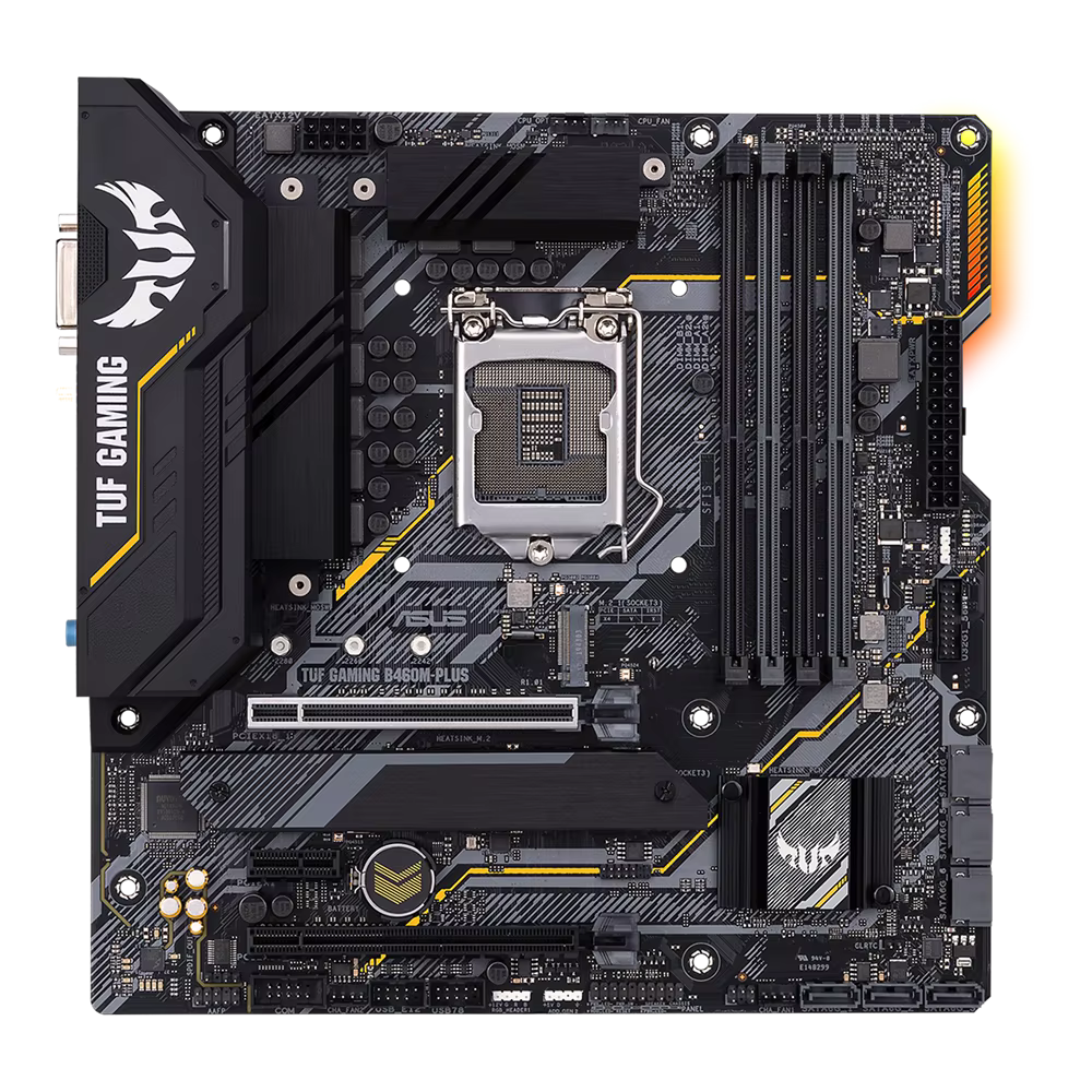 ASUS TUF GAMING B460M PLUS B460M DDR4 SATA 6 Gbps LGA1200 CPU carte mère