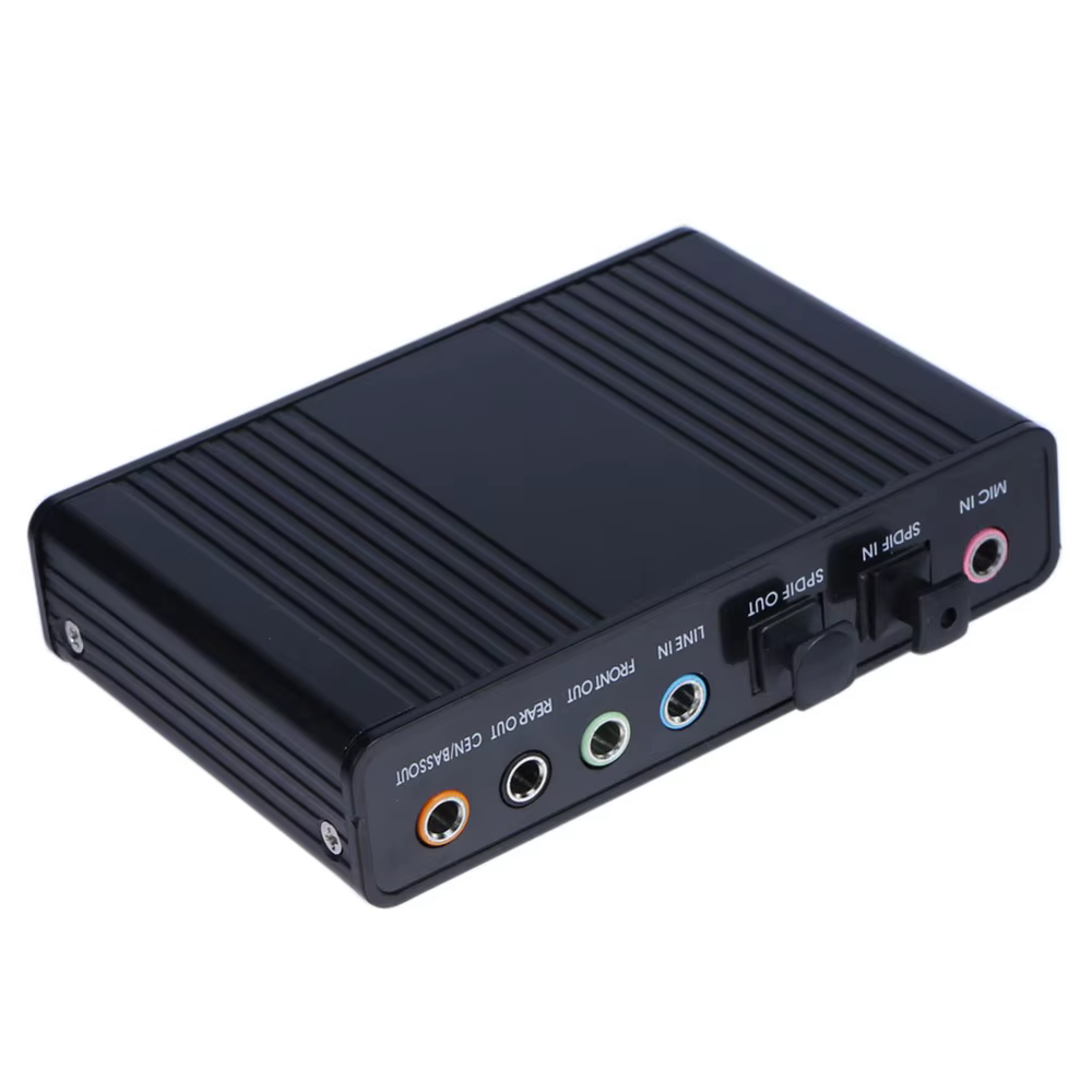 Carte son externe USB 5.1 pour ordinateur portable