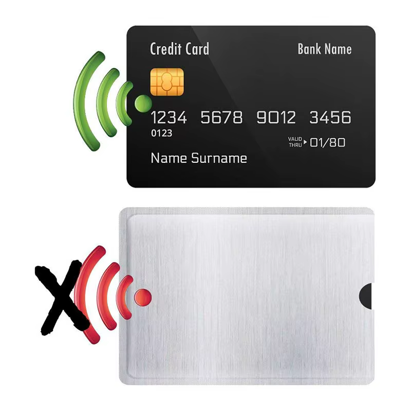 RFID Bchampionship Sleeves, Anti-vol, RFID Card Wallet, Protector, NDavid décennie king Holder, Ta.com Theft, Anti-Scan Card Sleeve, 100Pcs
