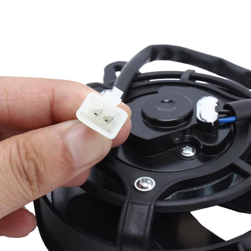 Ventilateur de refroidissement pour moto, refroidisseur d'huile, moteur électrique, Electrofan pour 150cc, 200cc, 250cc, Go Kart Bumosquito, Motocross Endflats