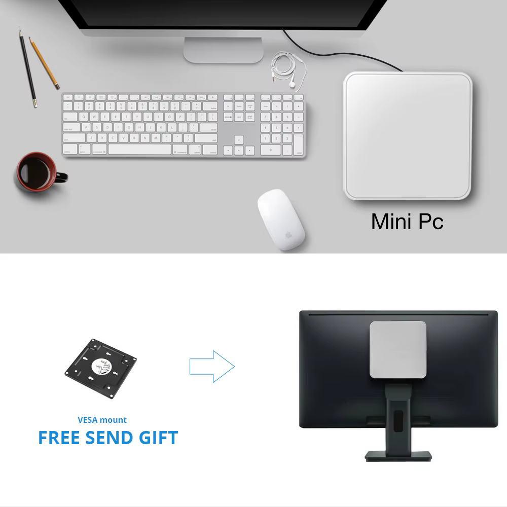 Mini PC HTPC Core i5 3317U 4200U Windows 10